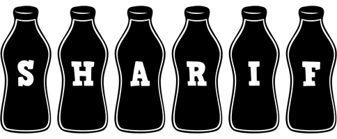 Sharif bottle logo