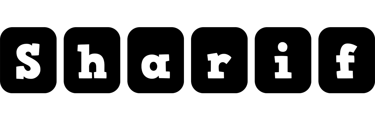 Sharif box logo