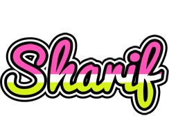 Sharif candies logo