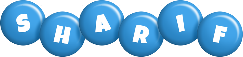 Sharif candy-blue logo