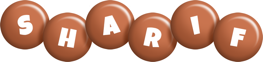 Sharif candy-brown logo