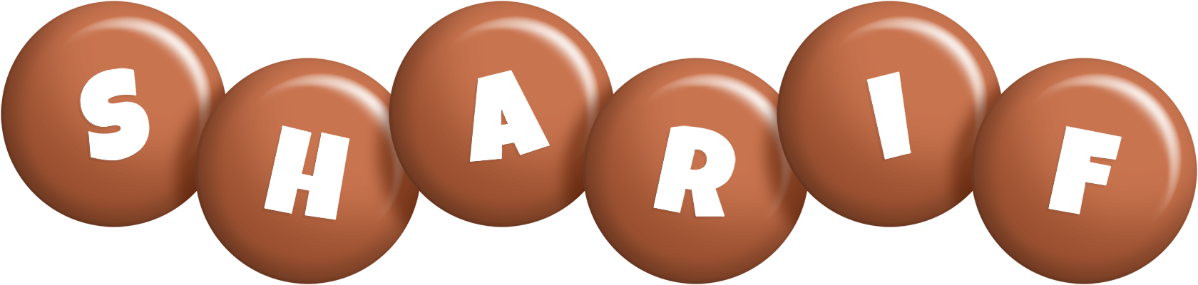Sharif candy-brown logo