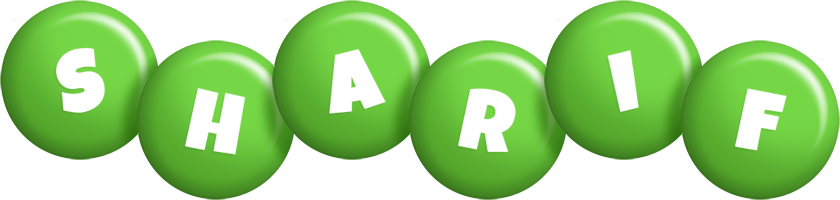 Sharif candy-green logo