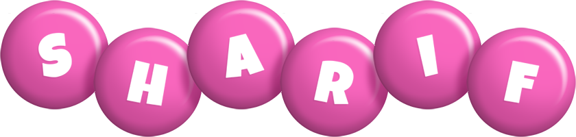Sharif candy-pink logo