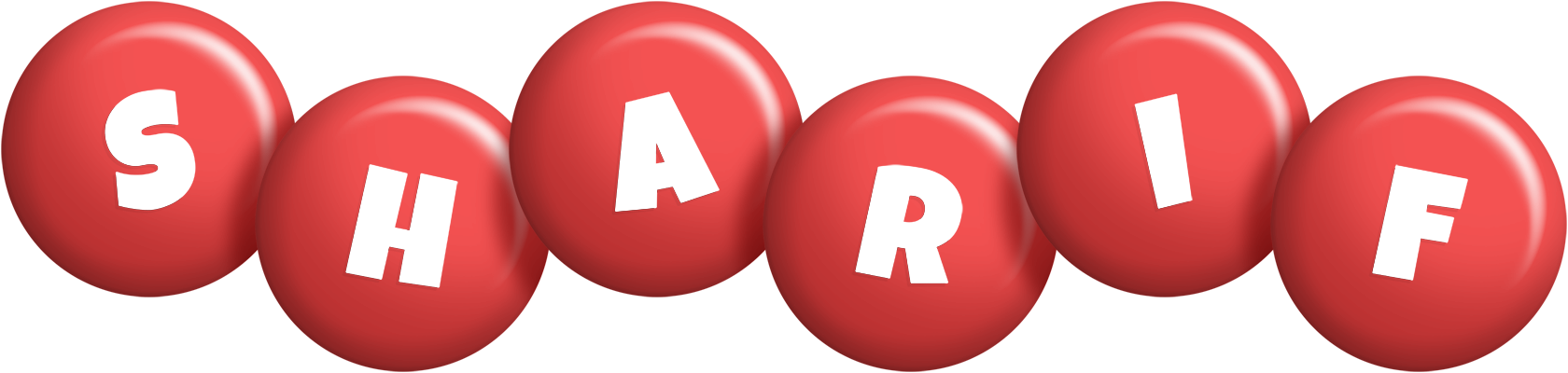 Sharif candy-red logo