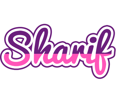 Sharif cheerful logo