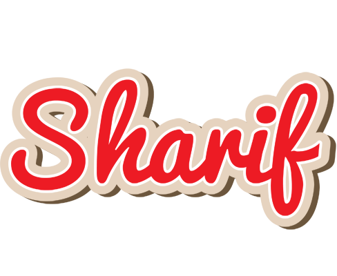 Sharif chocolate logo