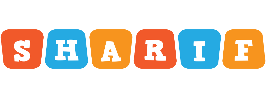Sharif comics logo