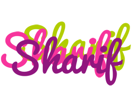 Sharif flowers logo