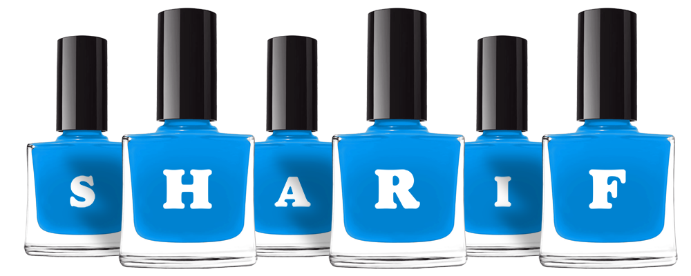 Sharif glossy logo