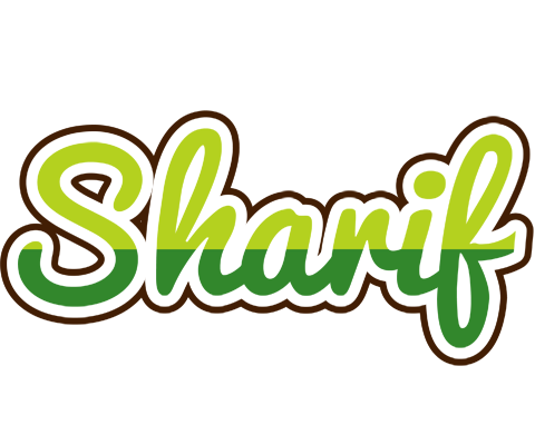 Sharif golfing logo