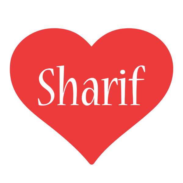 Sharif love logo
