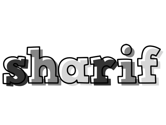 Sharif night logo