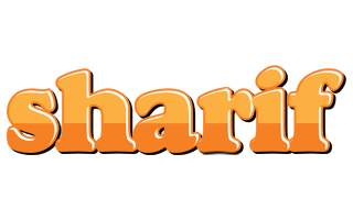 Sharif orange logo