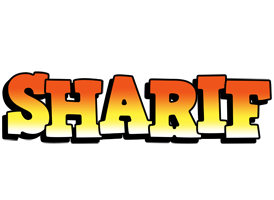 Sharif sunset logo