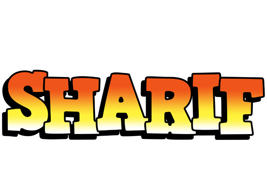 Sharif sunset logo