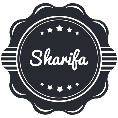 Sharifa badge logo