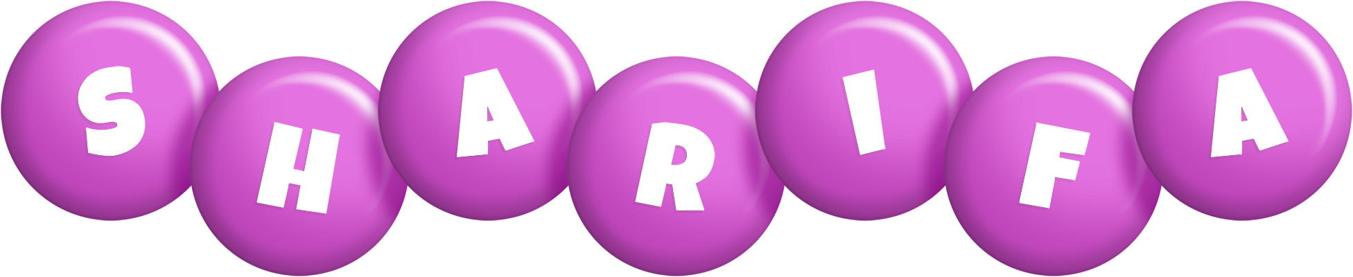 Sharifa candy-purple logo