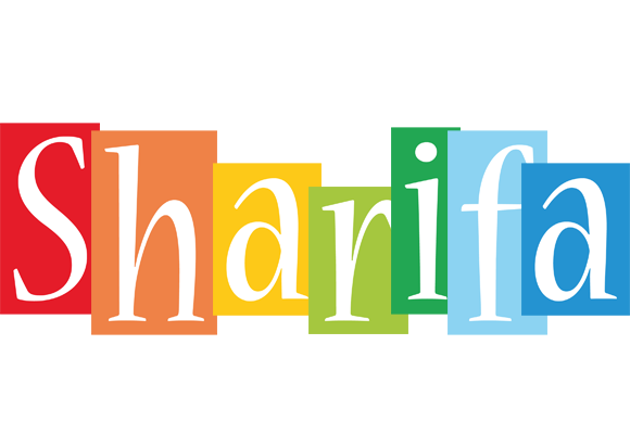 Sharifa colors logo