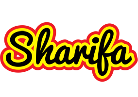 Sharifa flaming logo