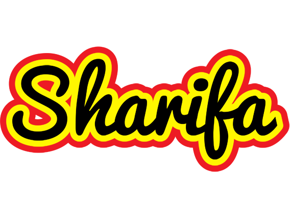 Sharifa flaming logo