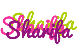 Sharifa flowers logo