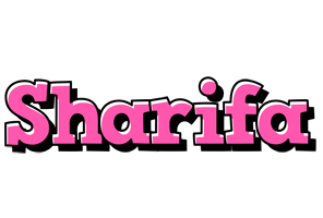 Sharifa girlish logo