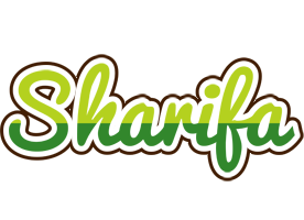 Sharifa golfing logo