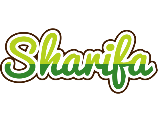 Sharifa golfing logo
