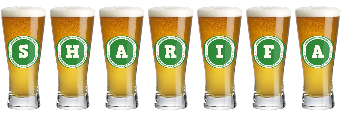 Sharifa lager logo