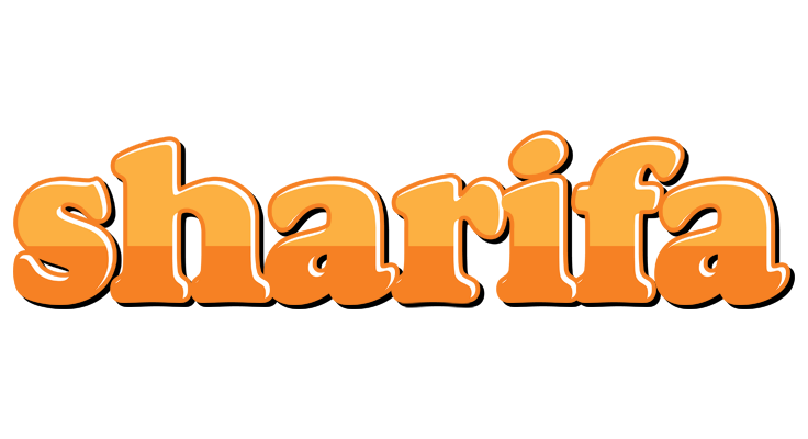 Sharifa orange logo