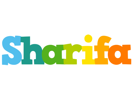 Sharifa rainbows logo