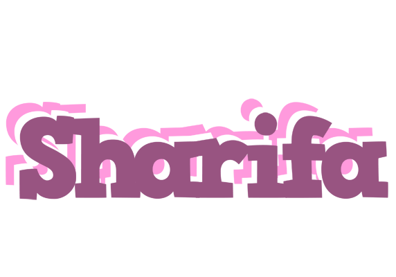 Sharifa relaxing logo