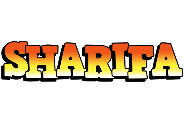 Sharifa sunset logo