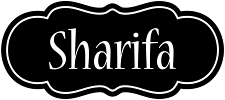 Sharifa welcome logo