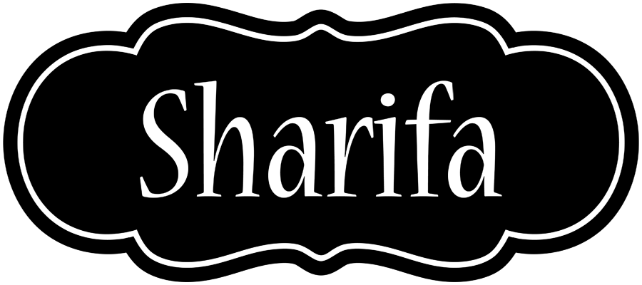 Sharifa welcome logo