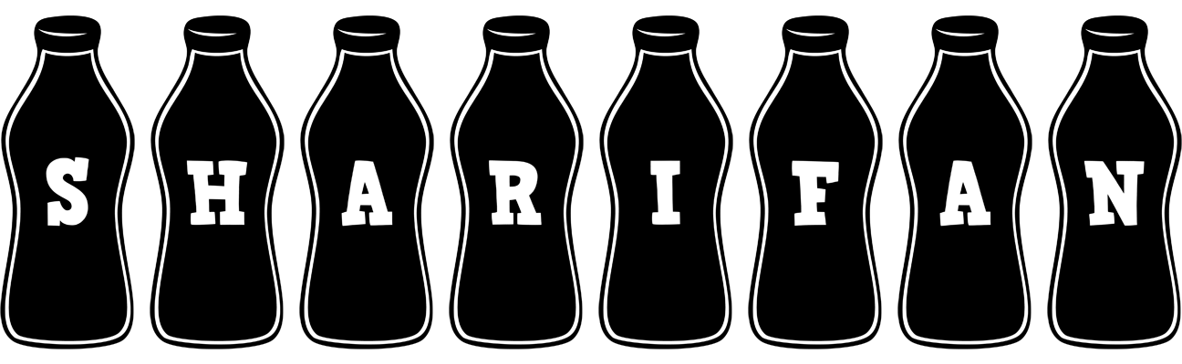 Sharifan bottle logo