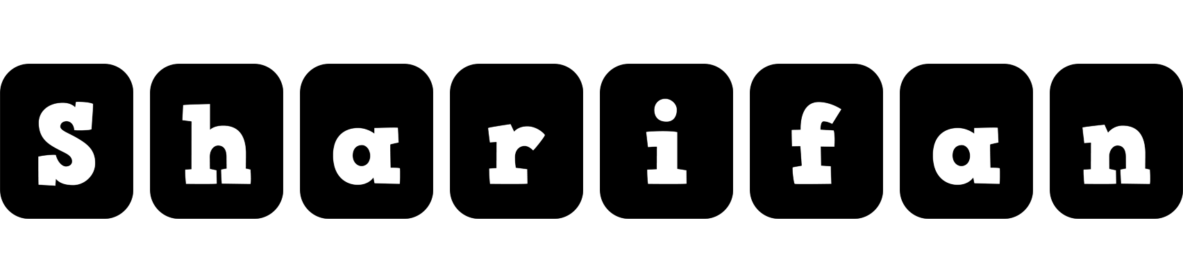 Sharifan box logo