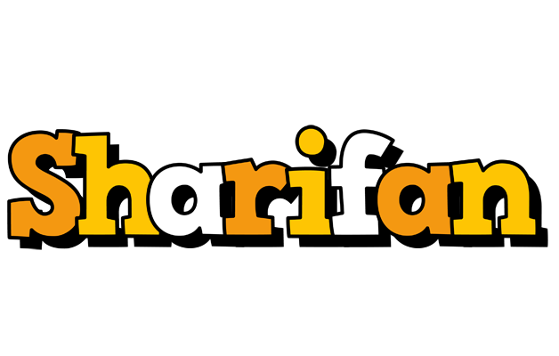 Sharifan cartoon logo