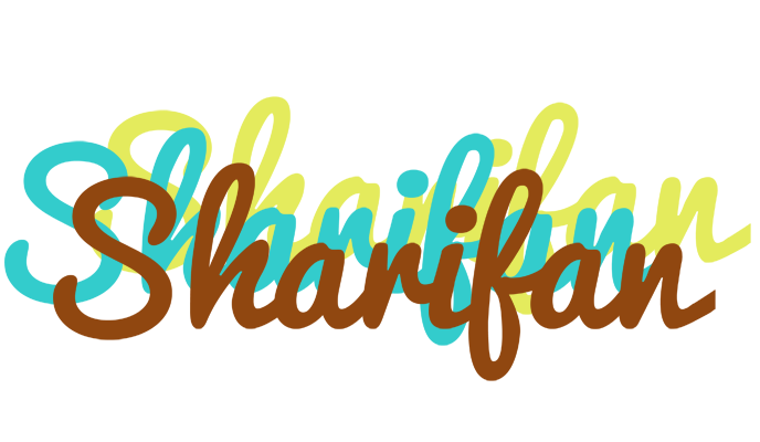 Sharifan cupcake logo