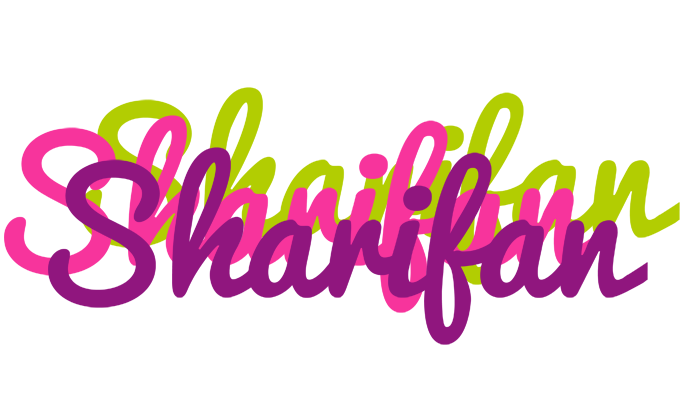 Sharifan flowers logo
