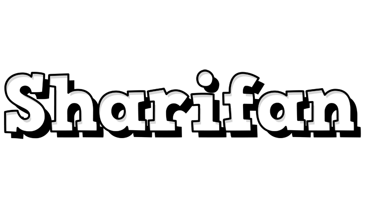 Sharifan snowing logo