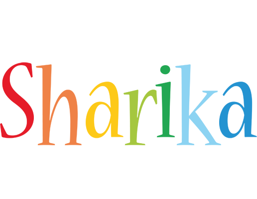 Sharika birthday logo