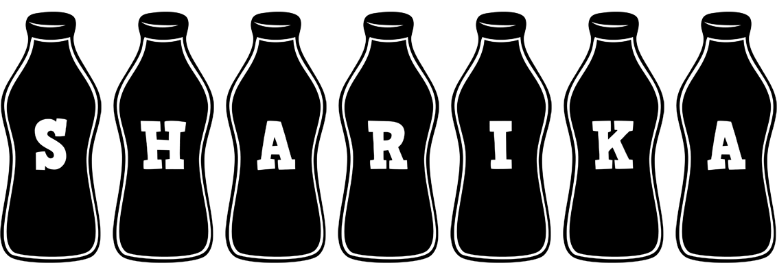 Sharika bottle logo