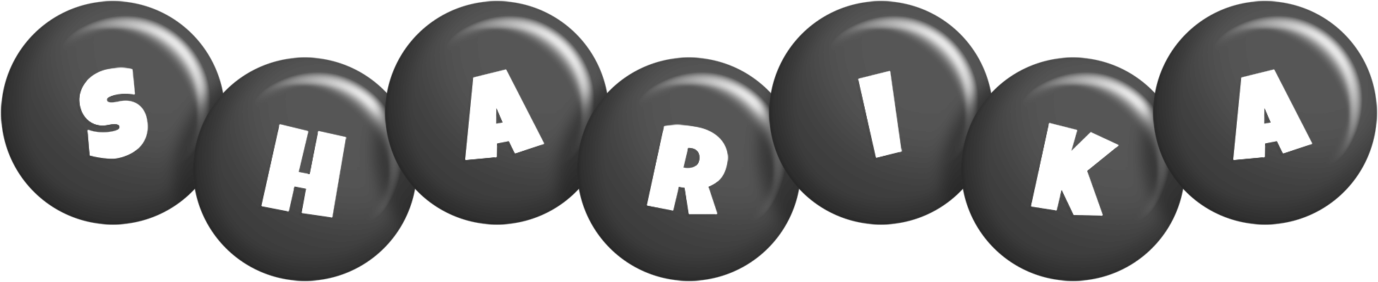 Sharika candy-black logo