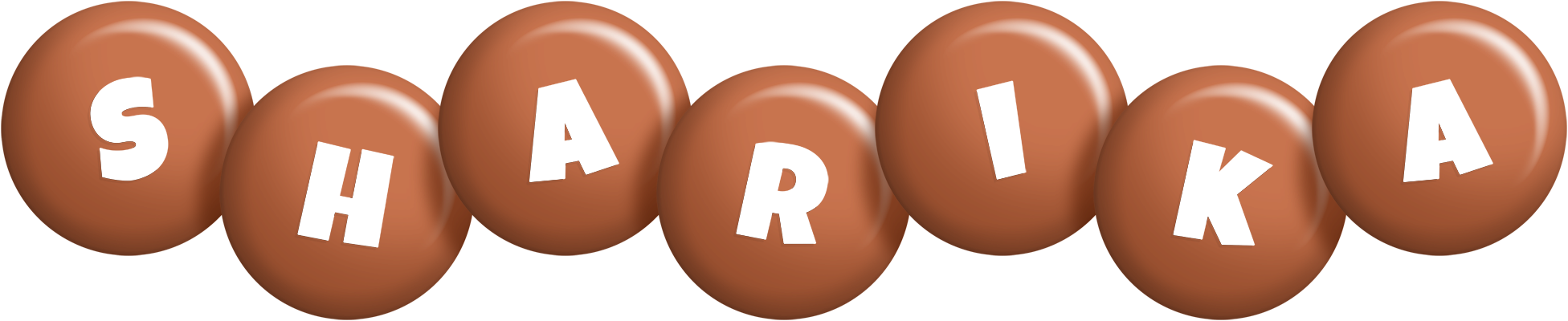 Sharika candy-brown logo