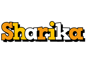 Sharika cartoon logo