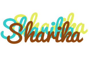 Sharika cupcake logo