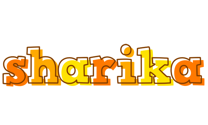 Sharika desert logo