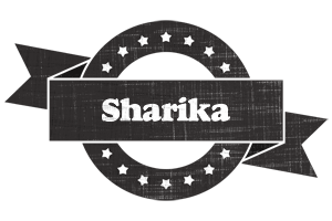 Sharika grunge logo